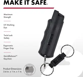 313016166180 SABRE Pepper Spray Maximum Police Oc Release #2