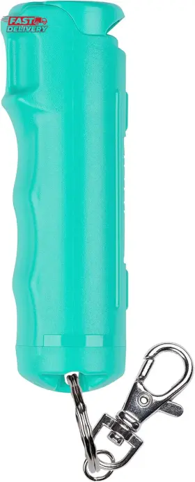 Sabre 445015090081 Pepper Gel With Fast Flip Top Safety And Snap-clip Keychain Maximum Stren