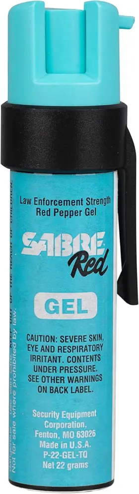 Sabre 445024352385 Pepper Gel With Attachment Clip Protect Against Multiple Threats 35