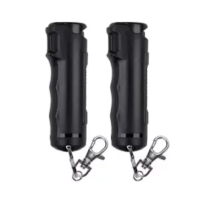 Sabre 711181351507 Pepper Gel With Fast Flip Top Safety And Snap-clip Keychain