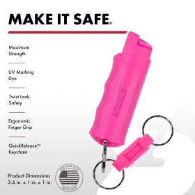 790566219397 SABRE Pepper Spray National Breast Cancer Police #2