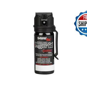 Sabre B07gvshg61 Crossfire Pepper Gel For Self Defense Deploys At Any Angle Maximizes