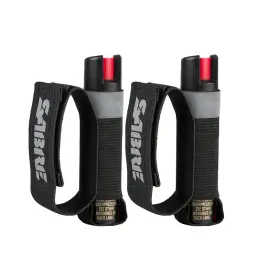 B0CTKVJ3LD SABRE Pepper Gel Reflective Strap Clip Alarm Led