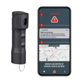 B0GP6JZSS9 SABRE Smart Pepper Spray Emergency Alerts Maximum
