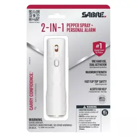 F15PA-SNOCTEX SABRE Pepper Spray Alarm Cream Key Ring