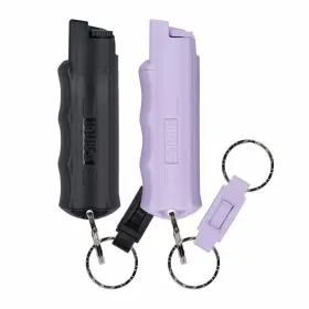 HC-BKLV-01 SABRE Pepper Spray Lavender Release Key Ring