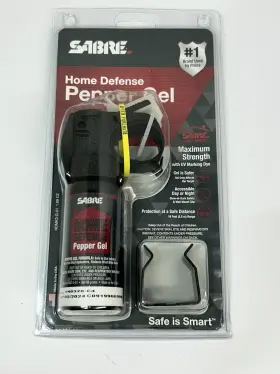 HDMK3-G-01 SABRE Pepper Spray Gel Defense Bursts Wall Mount