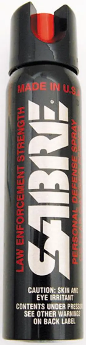 M-120L SABRE Police Magnum Fires Cone Mist Pepper Spray Cover