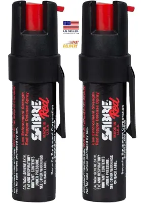 P-22-OC2-AMZ SABRE Pepper Spray Police Oc Uv Dye Belt