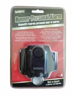 RPA-02 SABRE Runner Alarm Wrist Strap Weatherproof Reflective