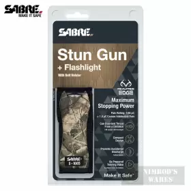 Sabre S-1005-cm 2-in-1 Stun Gun Flashlight With Holster Self-defense Camo