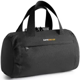 Safedelux Atk-a063-us-f Smell Proof Bag With Combination Lock Odorless Activated Carbon Fiber P