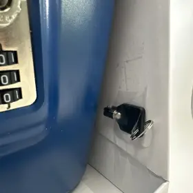 BLUE121 SAFEGO Lock Box Safe Key Combination Access #3