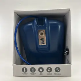 BLUE121 SAFEGO Lock Box Safe Key Combination Access