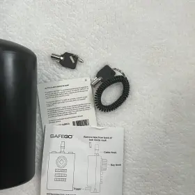 X000W8THMN SAFEGO Lock Box Safe Key Combination Access #3