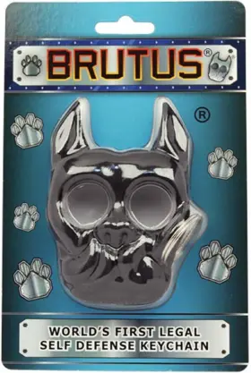 703610393141 SAFETY TECHNOLOGY Brutus Defense Key Chain
