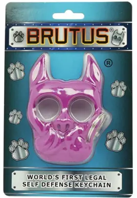 703610393158 SAFETY TECHNOLOGY Brutus Defense Key Chain