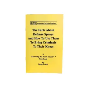 747670100301 SAFETY TECHNOLOGY Tactical Defense Spray Book