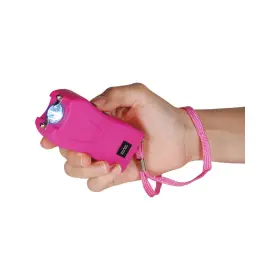 Runt-pink SAFETY TECHNOLOGY Million Volt Stun Gun Wrist Strap