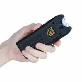 747670101247 SAFETY TECHNOLOGY Stun Gun Loud Alarm Flashlight