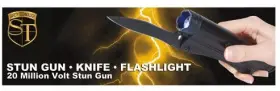 St-stunknife SAFETY TECHNOLOGY Million Volt Stun Gun Knife