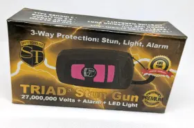 747670101438 SAFETY TECHNOLOGY Triad Volts Stun Gun Alarm
