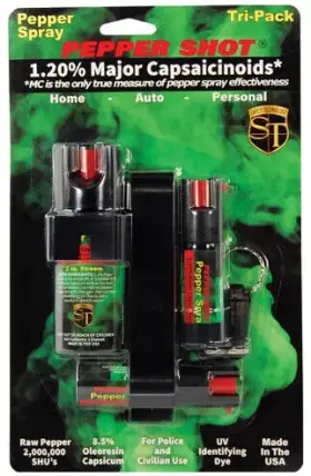 747670201718 SAFETY TECHNOLOGY Pepper Shot Pack Spray