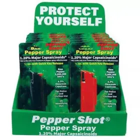 D-ps-hc-mixed SAFETY TECHNOLOGY Pepper Shot Sprays Counter