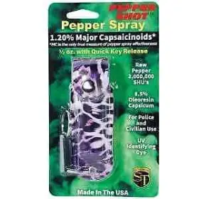 747670202449 SAFETY TECHNOLOGY Pepper Shot Halo Holster