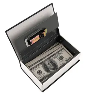 Ds-lckbk SAFETY TECHNOLOGY Key Locking Book Safe