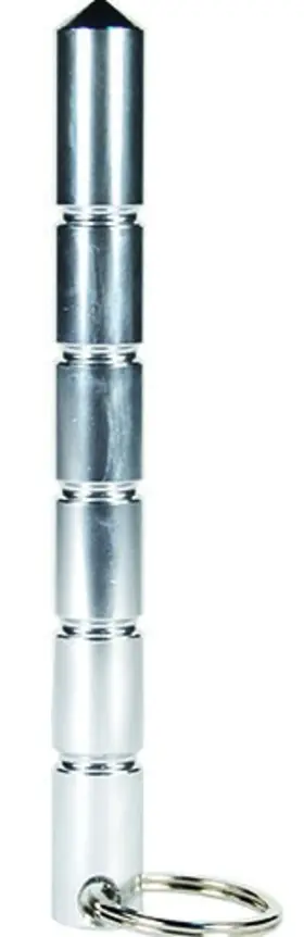 Kubotan-sil SAFETY TECHNOLOGY Aircraft Keychain