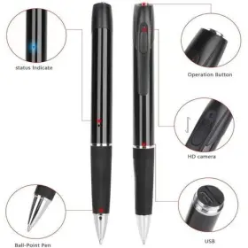 747670501726 SAFETY TECHNOLOGY Pen Hidden Camera Dvr Security #2