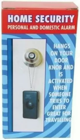 768824349810 SAFETY TECHNOLOGY Door Alarm Hangs Knob Decibals #3