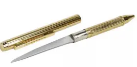 PK-1GOLD SAFETY TECHNOLOGY Letter Opener Pen Knife