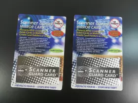 SGMC012 SCANNER GUARD CORP Rfid Mirror Card Set #2