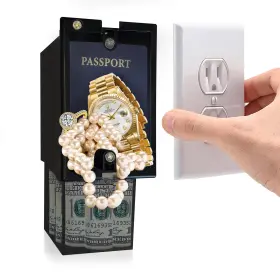 760939425281 SECRET STASH Wall Outlet Safe Hidden Diversion