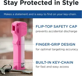 80347 SECURITY Pepper Spray Pink #3