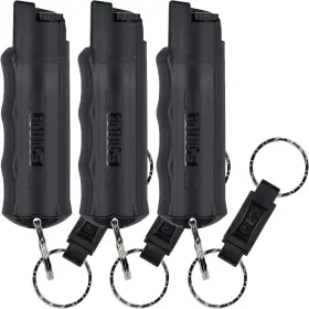 Security Equipment Corporation 313018148184 Sabre Pepper Spray With Quick Release Keychain For Self Defense Multi Pack Max