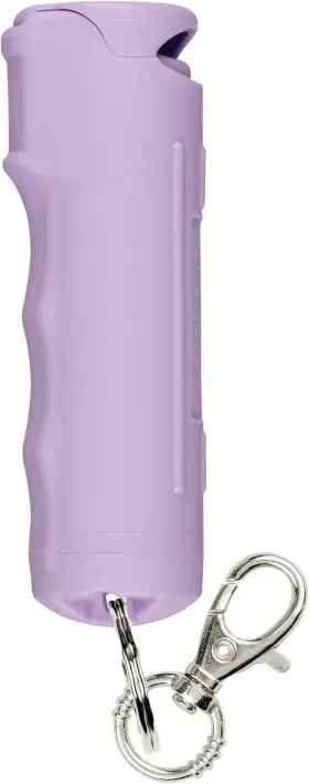 Security Equipment Corporation 744110672305 Pepper Gel Spray With Fast Flip Top Safety And Snap Clip Keychain For Self Defense
