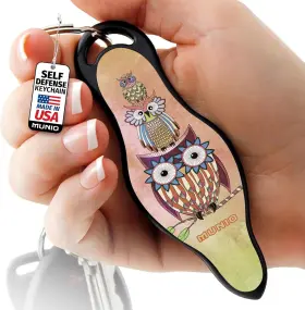042-TH SELF DEFENSE Keychain Safety Tool Women