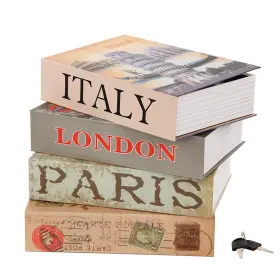 Book-safe SEPOX Set Lock Box Renowned Views Hidd
