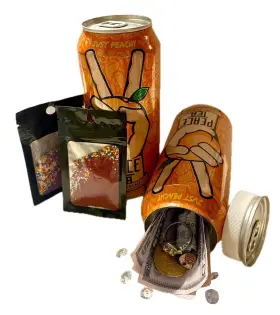 Smarter Ideas 715706932349 Best Tea Diversion Safe Can 16 Oz Orange Peach Secret Security Stash Smarter Ideas 715706932349 Best Tea Diversion Safe Can 16 Oz Orange Peach Secret Security Stash