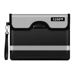SMUS-PF01 SMOF Fireproof Document Bag Lock Zipper Waterproof