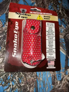 805319460428 SNAKE EYE Defense Mace Pepper Spray Keychain