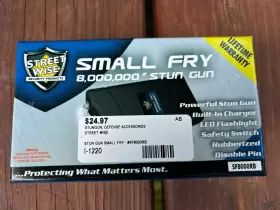 SF8000RB STREET WISE Stun Gun