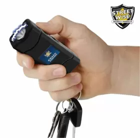 Streetwise Security 793831020162 Smack 6 000 Stun Gun Black With Holster Case