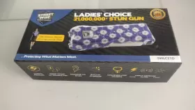 Streetwise Swlc21d Ladiesft Choice 21 000 Stun Gun Flashlight Alarm Blue Daisy Streetwise Swlc21d Ladiesft Choice 21 000 Stun Gun Flashlight Alarm Blue Daisy