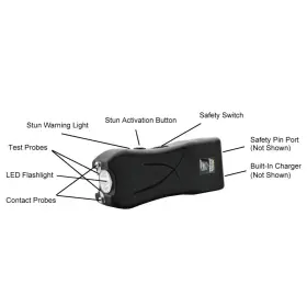 SWLG165B STREETWISE Guard Million Volt Stun Gun Holster #3