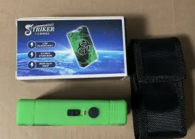 ST7500-BG STRIKER 7.5 SERIES Defense Biohazard Stun Gun Led #2