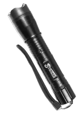 ST1101-BK STRIKER Rechargeable Flashlight Stun Gun Holster